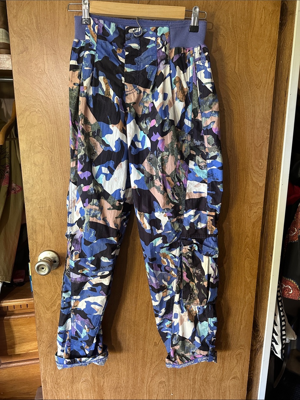 Men's Multicolor Camo Jogger Pants